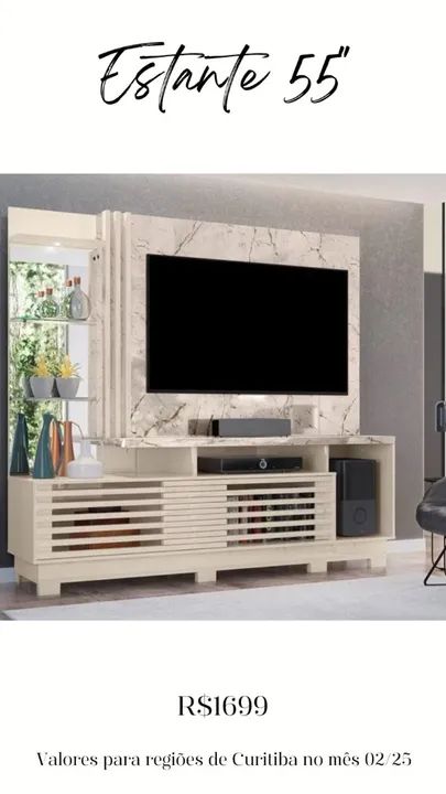 Promoção Estante 55'' - 14/02  