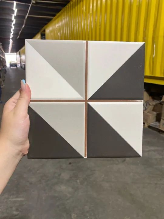 Revestimento Cerâmico 20x20 Geométrico - Foto 4