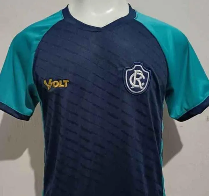 Camisa de Futebol - Azul e Verde