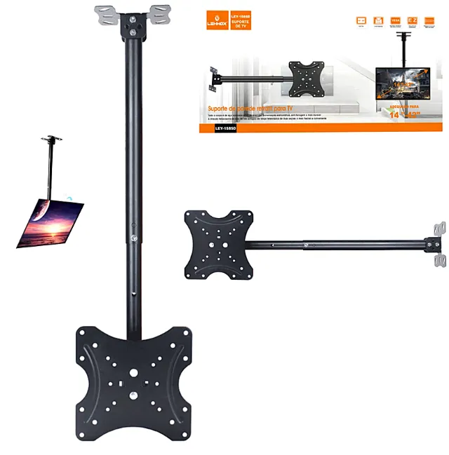 Suporte Retrátil Articulado Tv Parede e Teto 14" até 42"