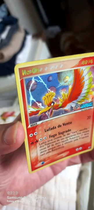 Carta Pokémon Ho-Oh - Foil Pokebolas