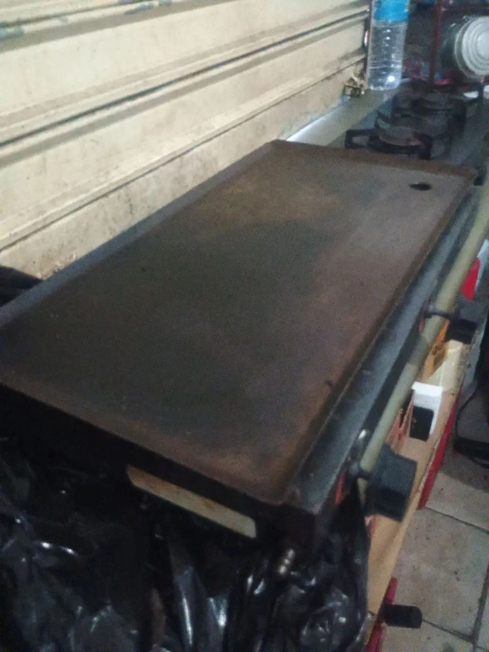 Chapa hambúrguer e fogão duas bocas  - Foto 5