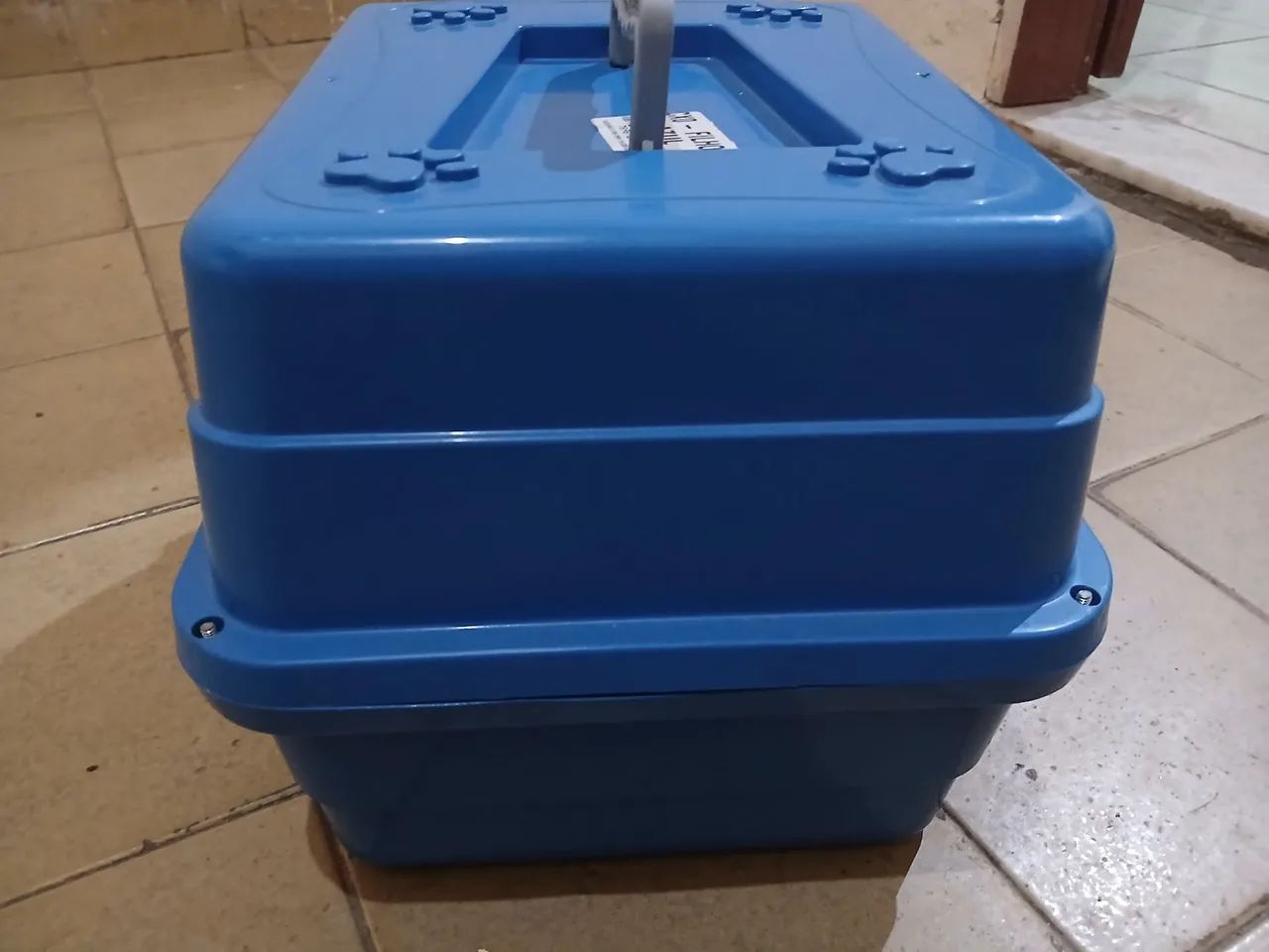 Caixa de Transporte para Pet e colar protetor  - Foto 4
