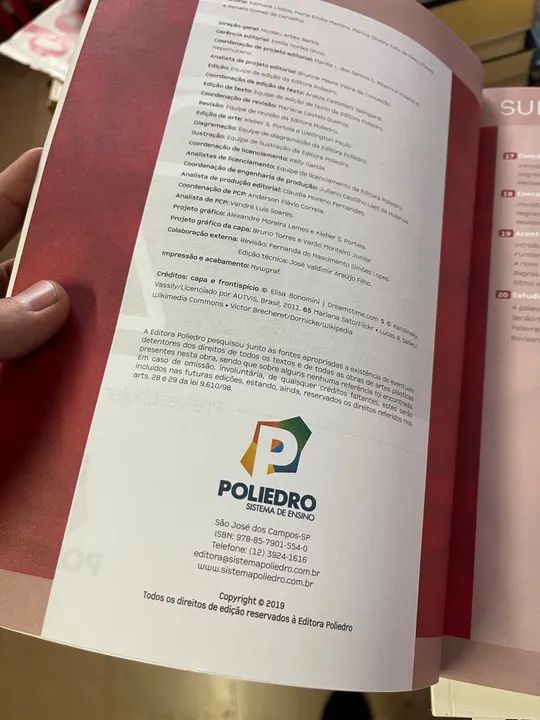 Livro português 4 volumes - Apostilas Pré-vestibular Poliedro - Foto 3