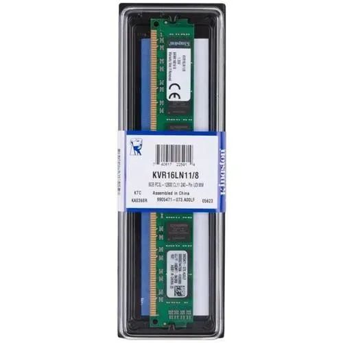 MEMORIA PC DDR3L 8GB 1600MHZ KINGSTON - KVR16LN11/8 - LOJA DADO DIGITAL