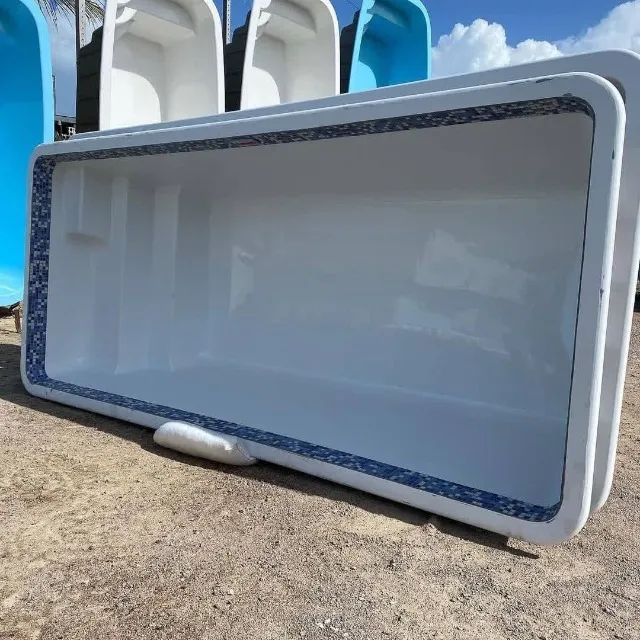 Piscina medida 7,0 x 2,75 x 1,40m - Instalada - Leia a descrição - Foto 3