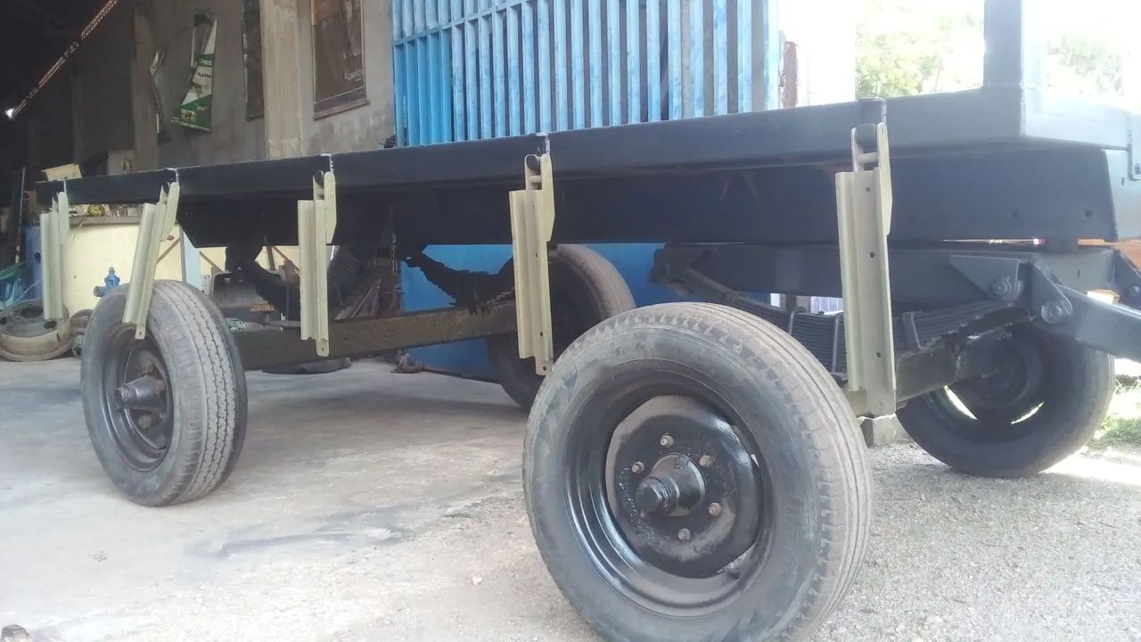 Carreta agricola 2 eixos ,  4ton - Foto 4