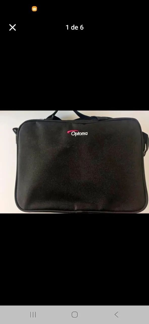 Projetor Optoma com Case e Controle Remoto - Foto 4