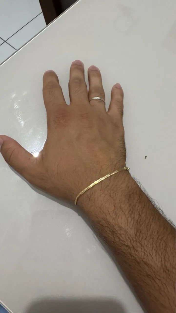 Pulseira de Ouro 18k - Foto 3