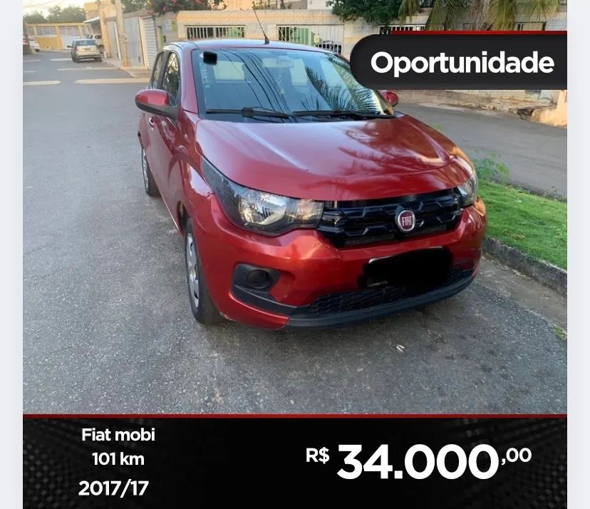 Fiat mobi 2017