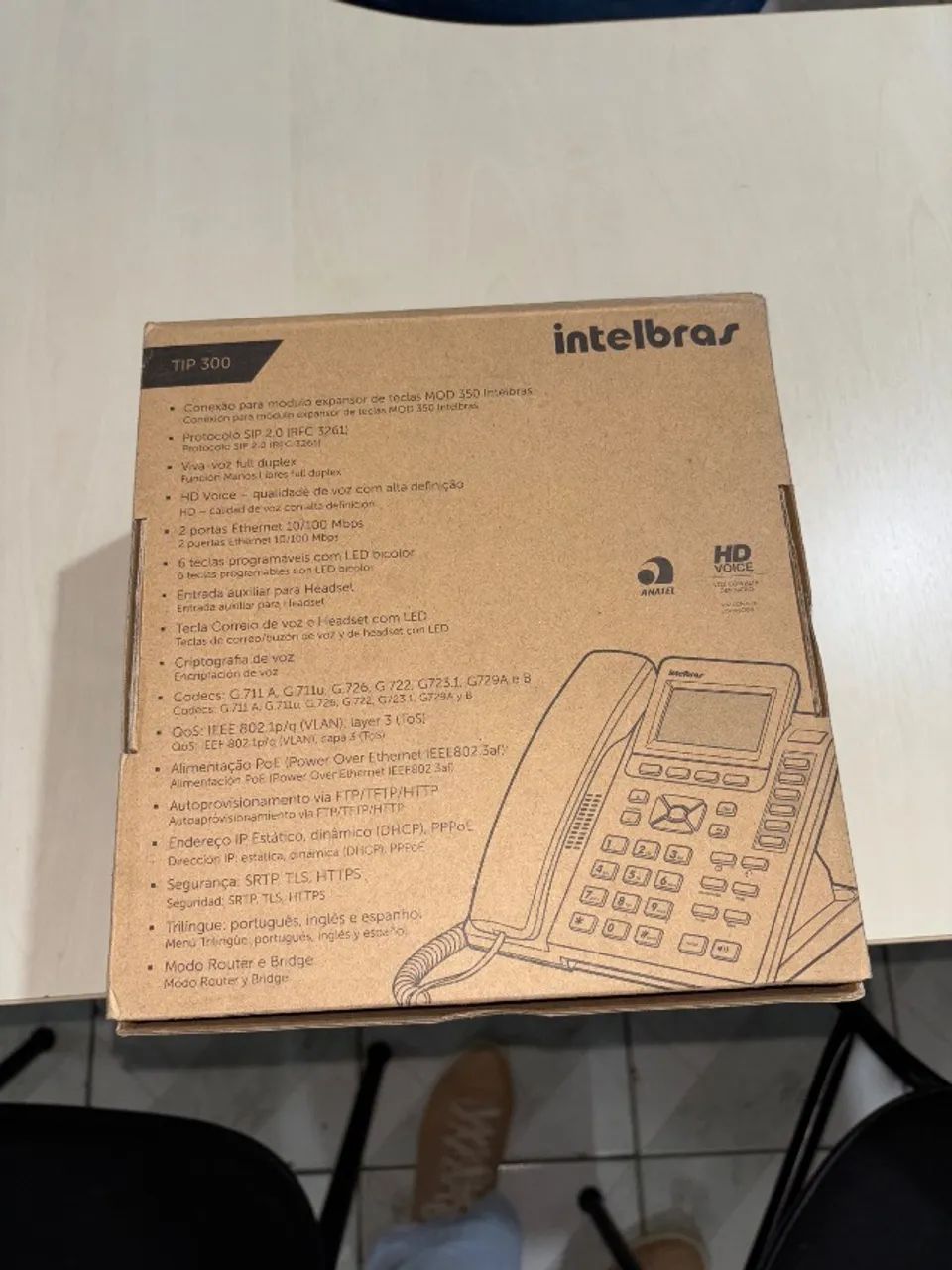 Telefone Intelbras Tip 300 novo - Foto 6