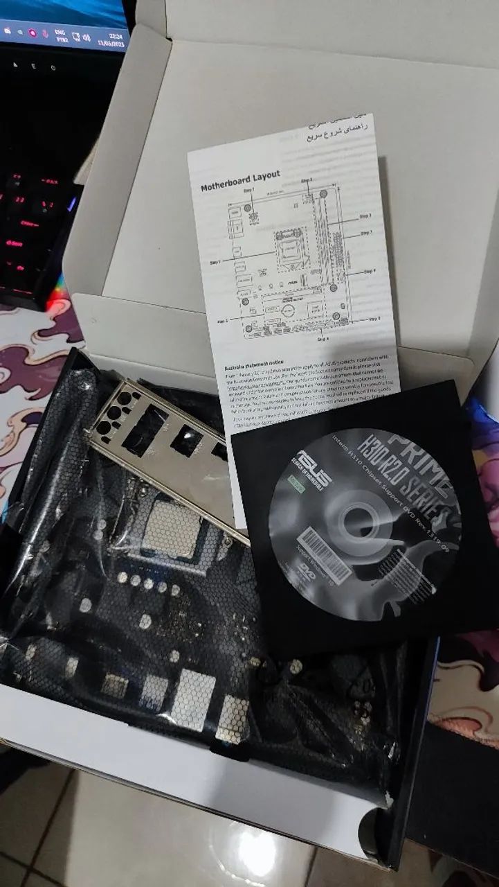 Kit upgrade DDR4 I5 + Asus Prime (atualizada) + 16GB RAM + RX 590 8GB