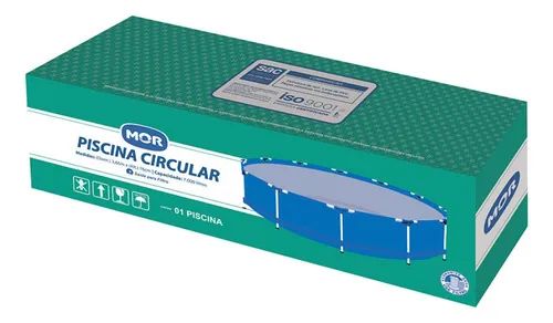 Piscina Circular 7.000 Litros Azul Mor Resistente - Foto 2