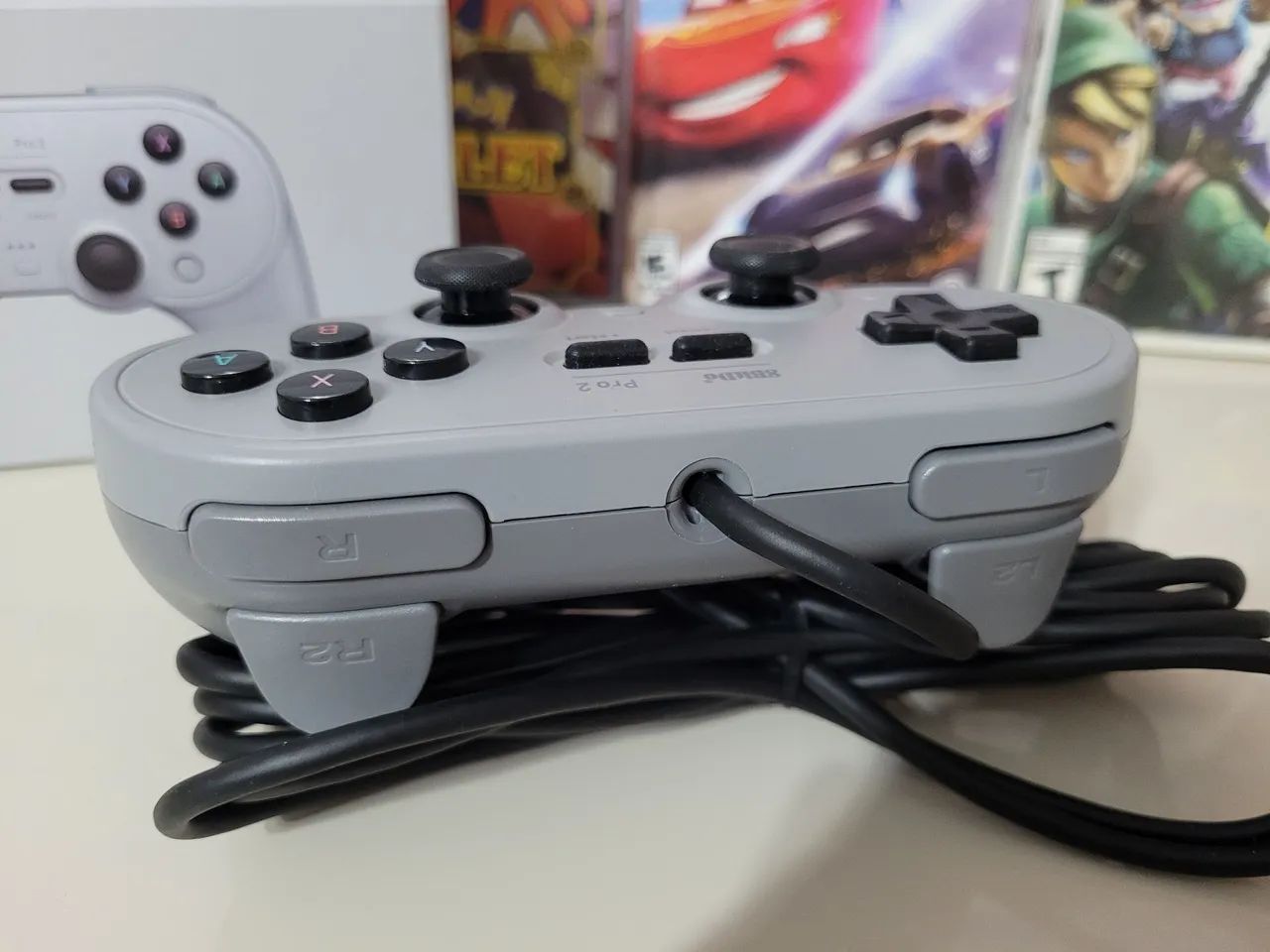 Controle 8Bitdo Pro 2 - Ótimo estado de conservação - Foto 5