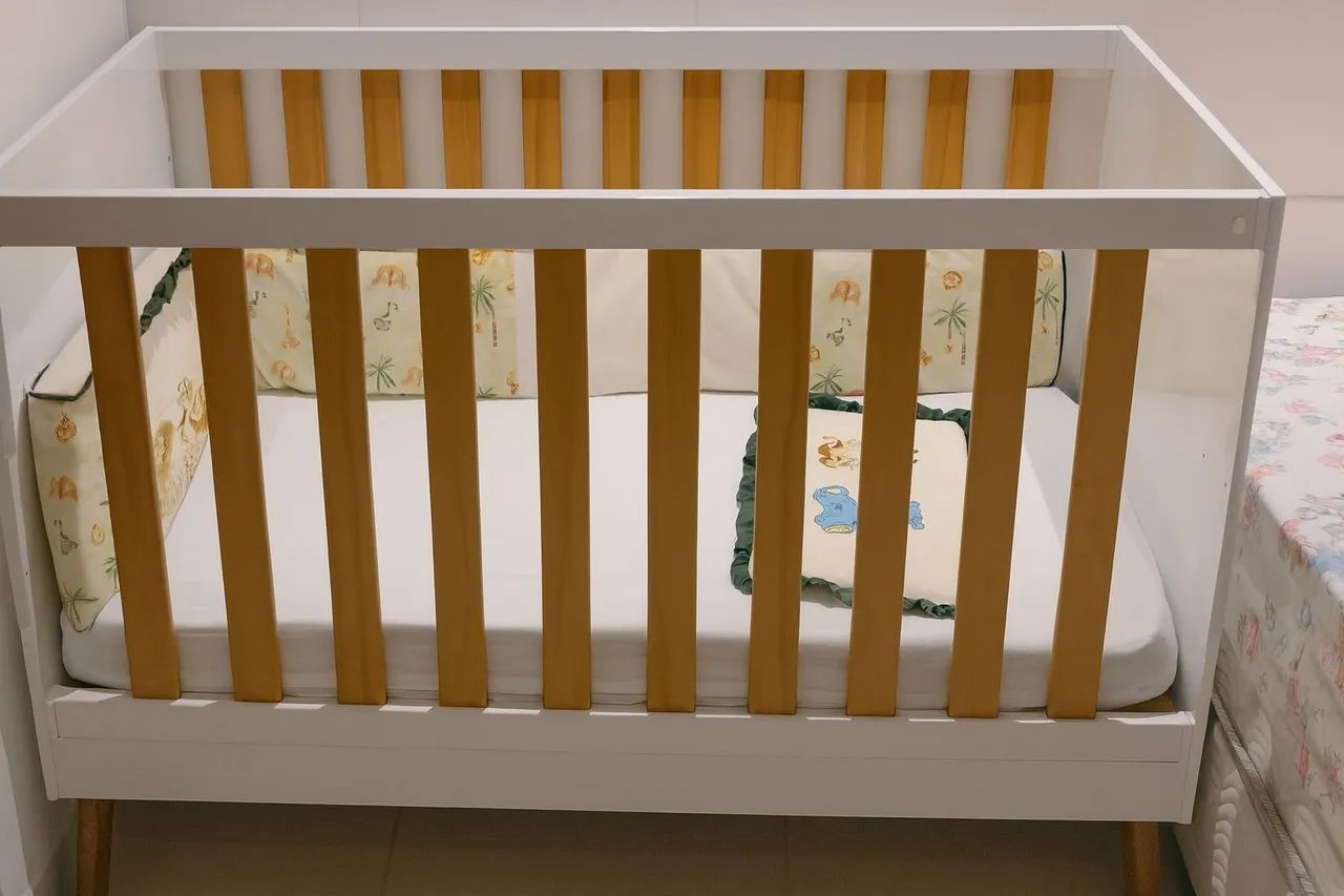 Berço Americano Multifuncional Mini Cama 5 em 1 - Foto 3