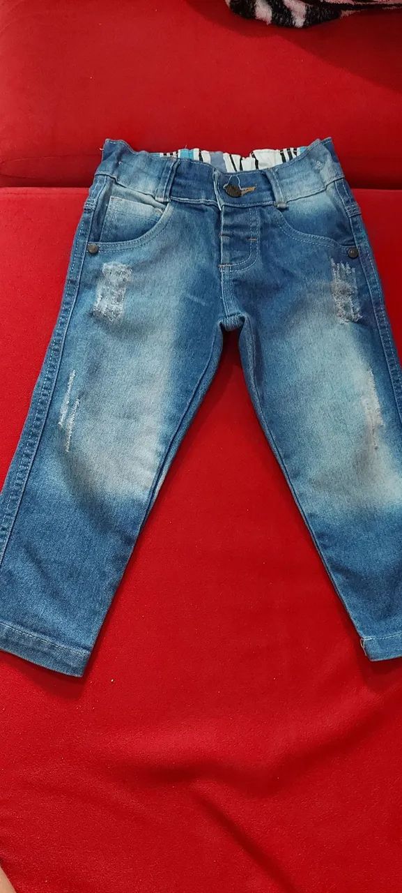  Calça Jeans Infantil POOL KIDS 4 anos - Foto 4