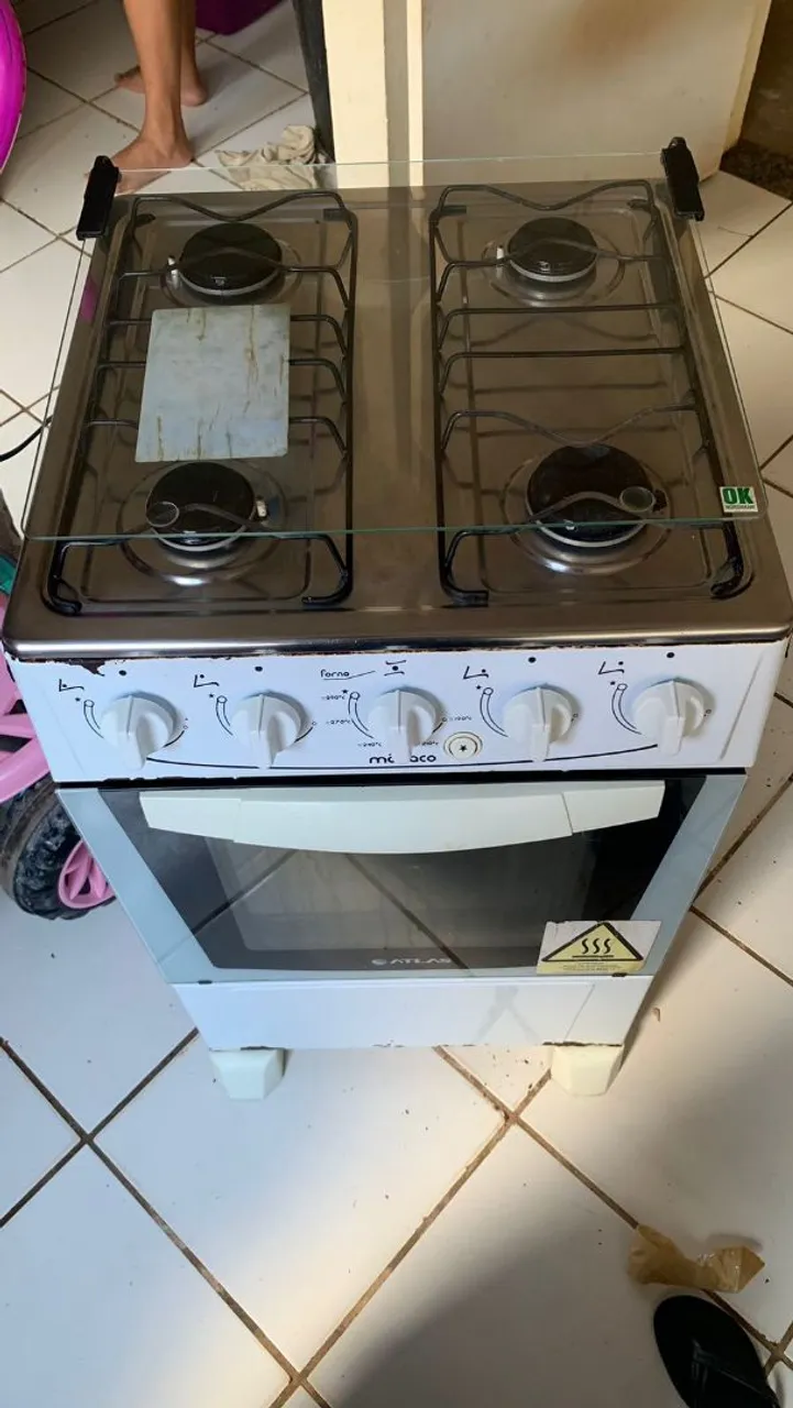 Fogão Atlas 4 Bocas com Forno
