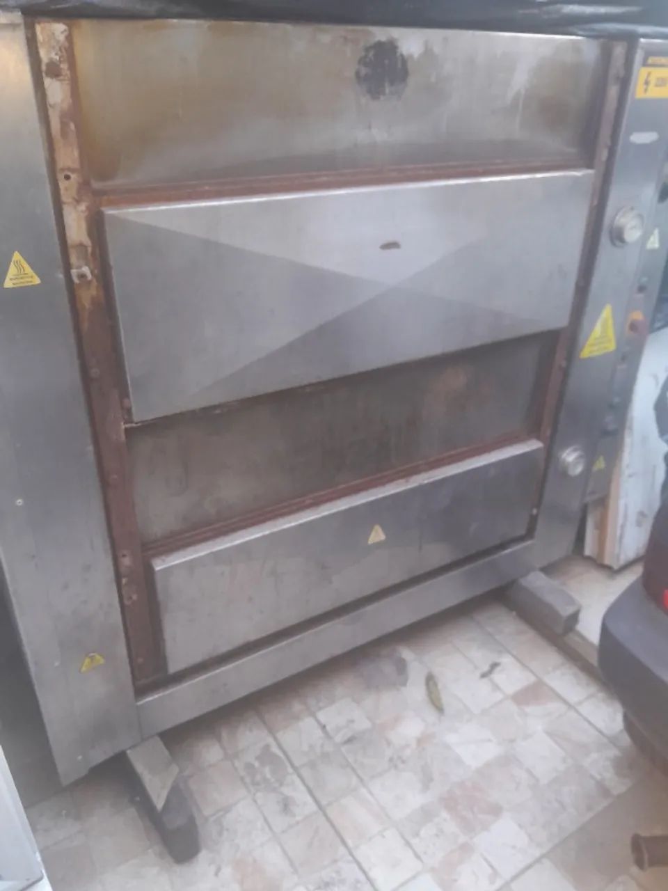 Forno lastro industrial elétrico 