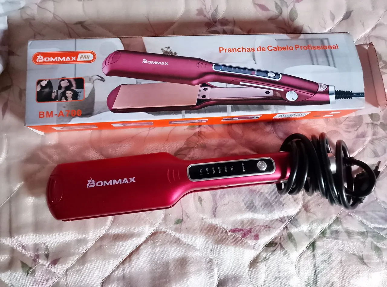 Prancha de Cabelo Bommax Pro BM-A700