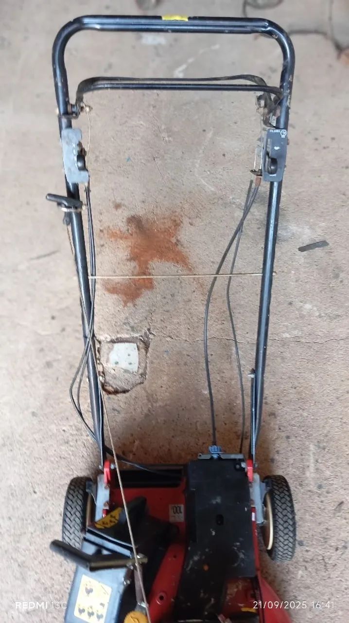 Carrinho de cortar grama  - Foto 2