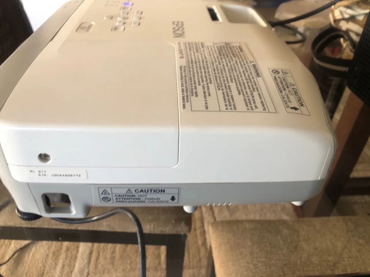 Projetor Data Show Epson Powerlite S17 Wifi Hdmi 2700 Lúmens - Foto 5