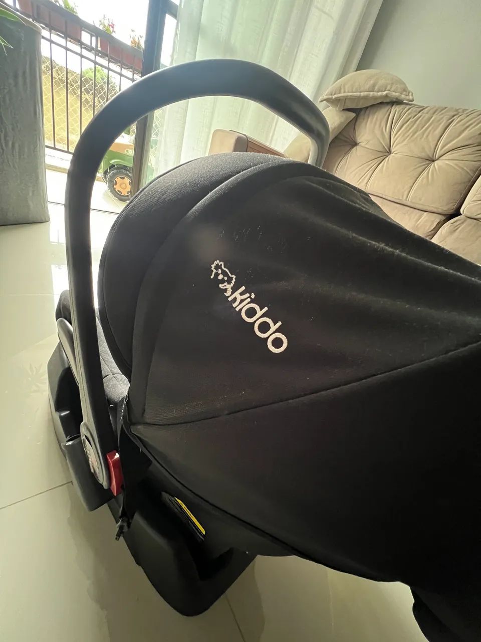 Bebê conforto casulo kiddo com base de - Foto 3