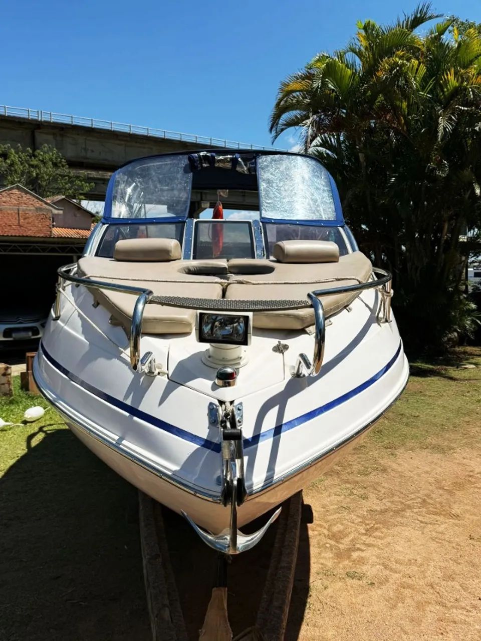 Lancha Focker 215 - Ano 2007 - Evinrude E-TEC 150Hp - Foto 4