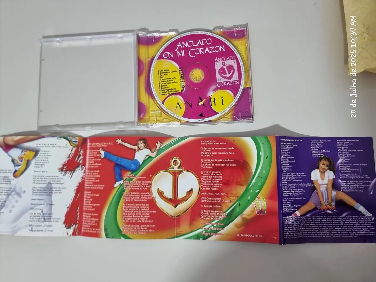 Cd anahi anclado em mi coracon - Foto 3