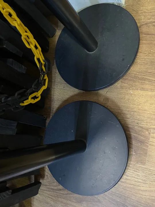 Separa fila - Kit de 2 Barreiras de Segurança com Corrente - Foto 3