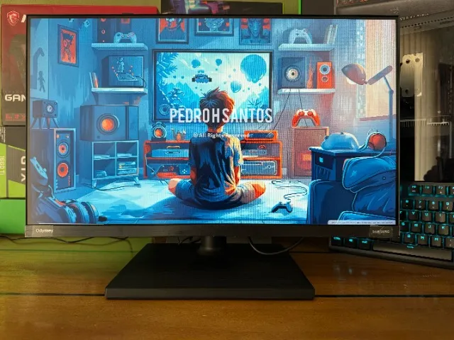Monitor Gamer Samsung 24" 1ms 144hz NOVO