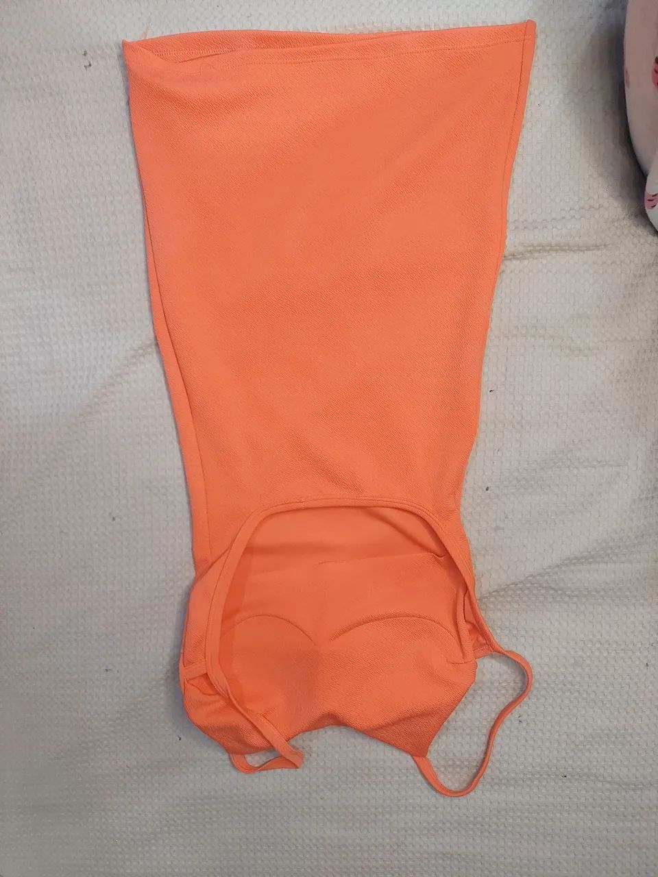 Vestido salmão - Tamanho P - Foto 3