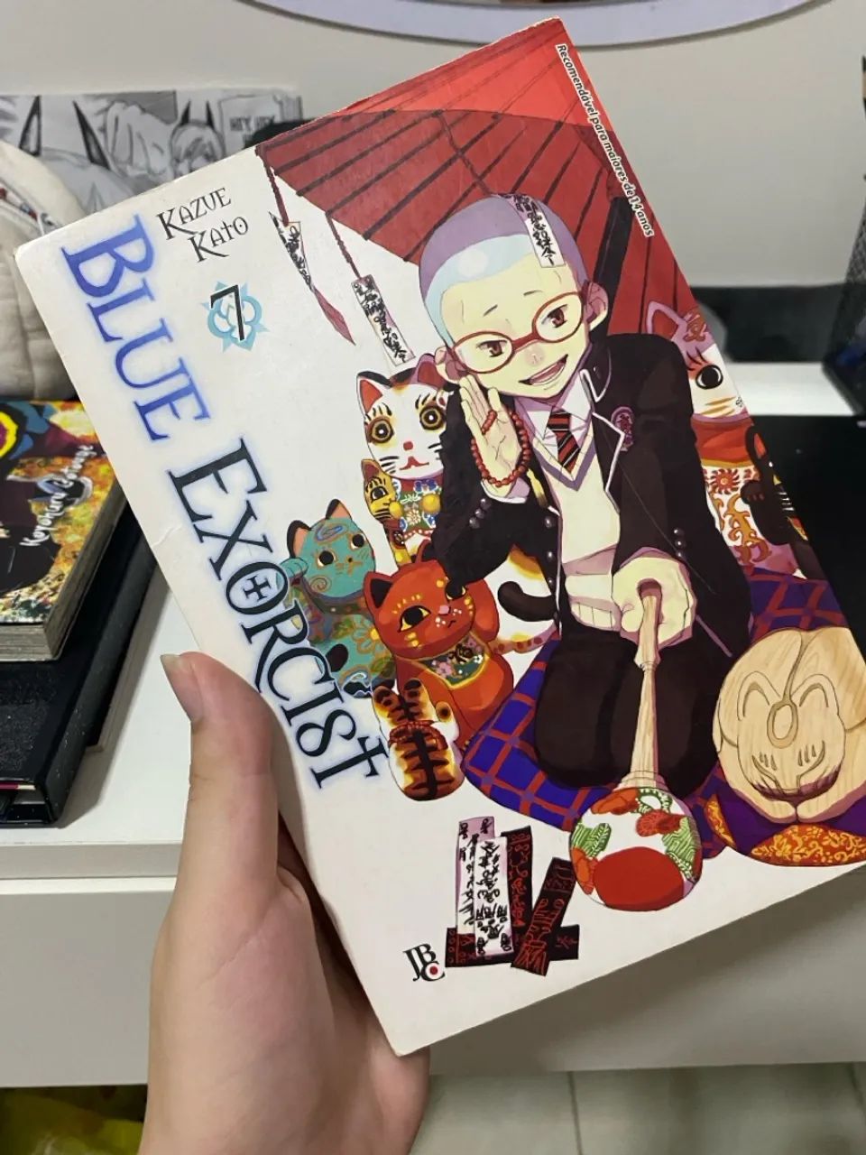 Manga Blue Exorcist (voluem 4 e 7) - Foto 2