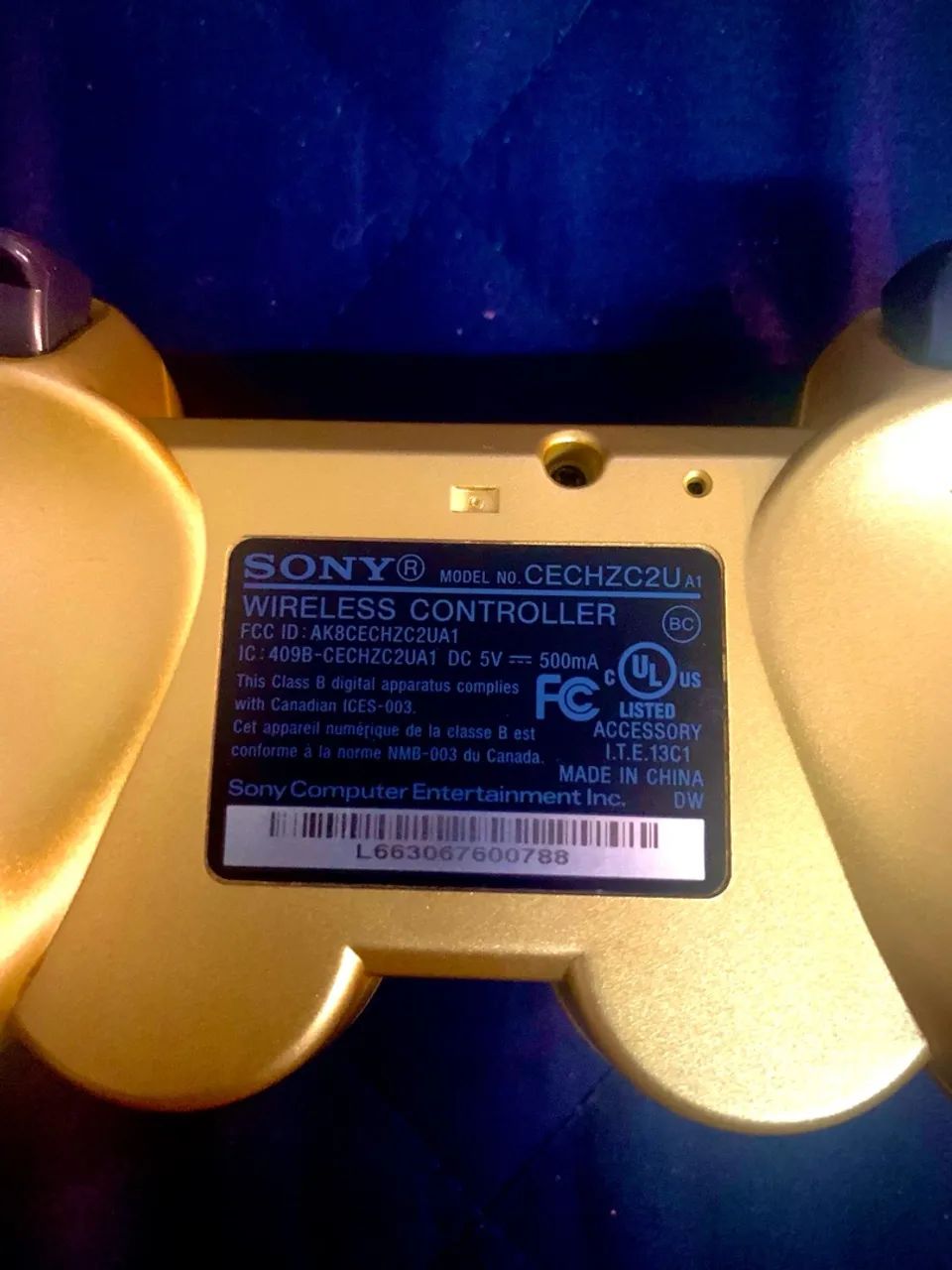 Controle Dourado One Piece Kaizoku Musou Gold Edition - PS3 - Foto 4