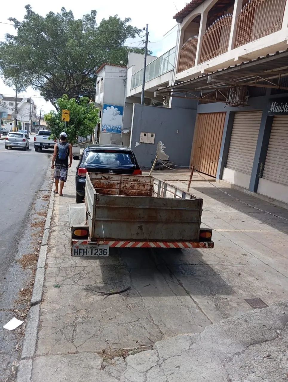 Reboque Engecart aberta 2007 CRA102 - Foto 2