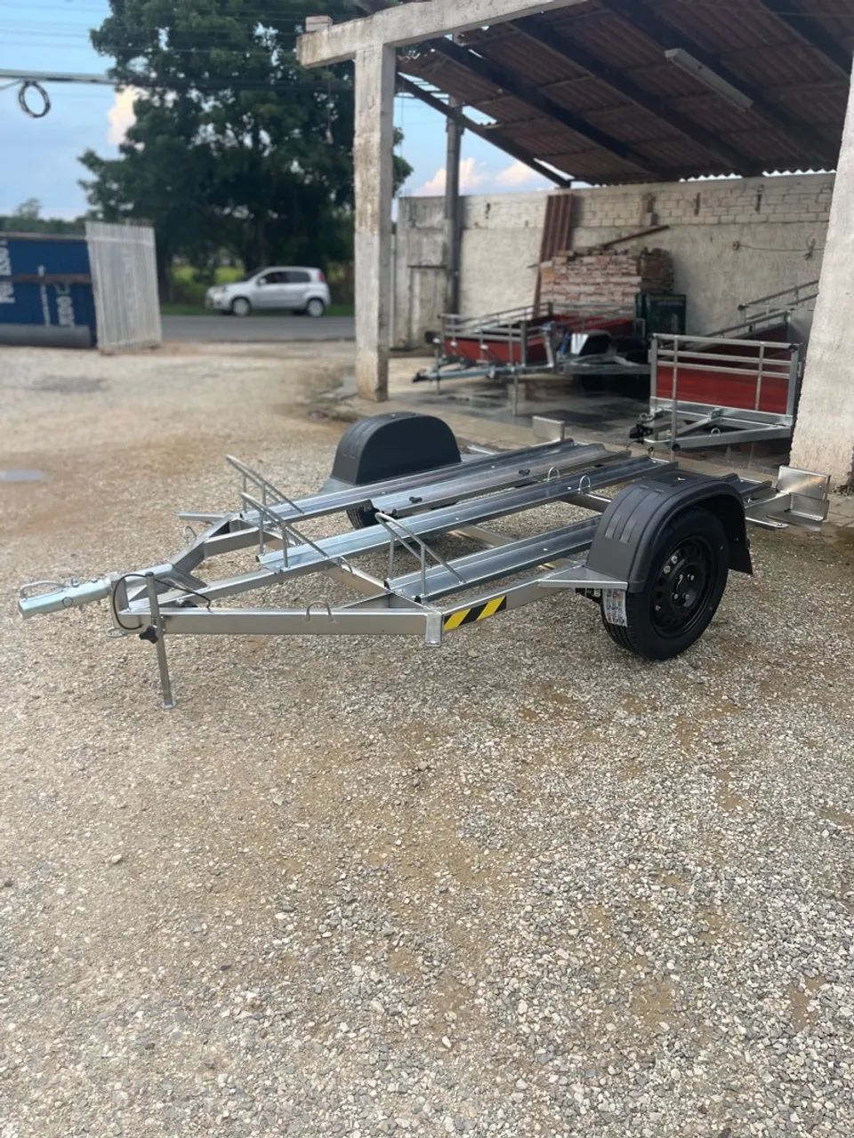 Carretinha para transporte de motos - Foto 4