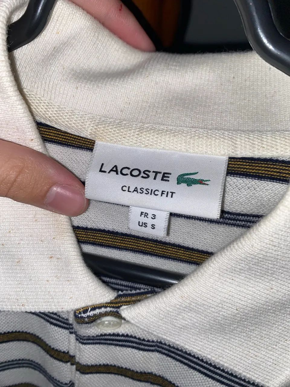 Lacoste Camisa Polo Listrada - Foto 4