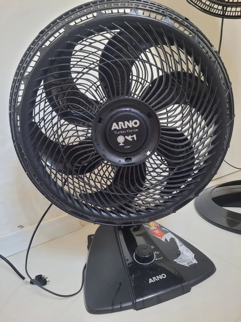 Ventilador Arno Turbo Force 40cm - Preto