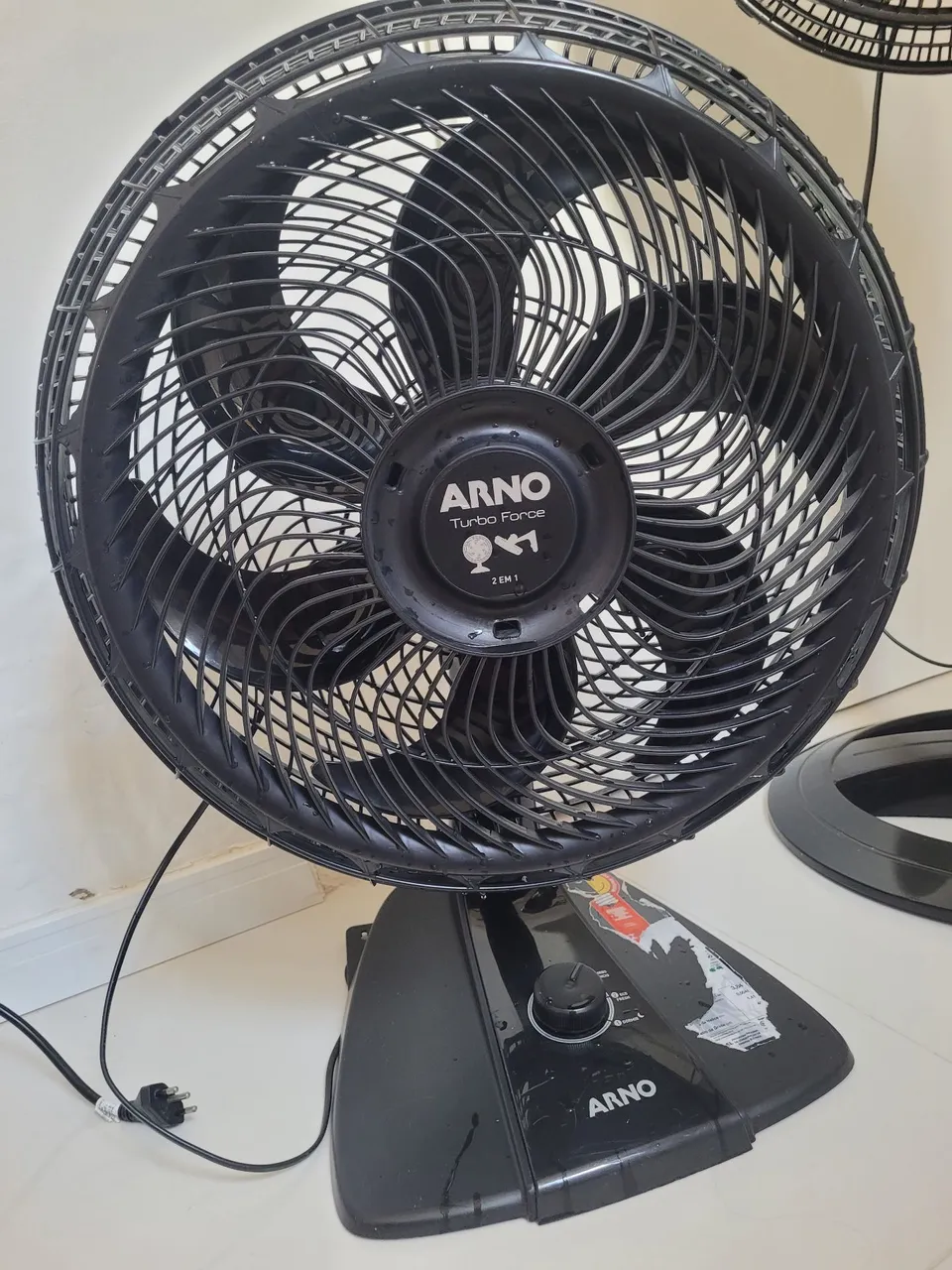 Ventilador Arno Turbo Force 40cm - Preto