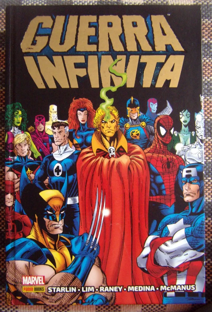 GUERRA INFINITA. Encadernado capas dura.