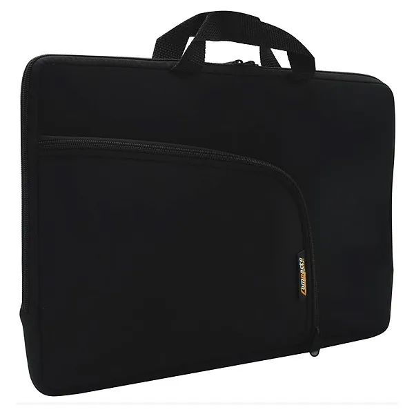 Capa Case Maleta para Notebook até 14.1" com Bolso, Preto - Compacto Capas - Foto 3