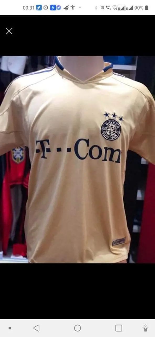 Camisa do F.C. Bayern Munique Temporada 2003/2004