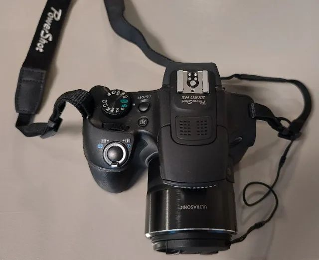 Câmera Fotográfica Digital Canon PowerShot SX60 HS - Excelente Estado!  - Foto 4