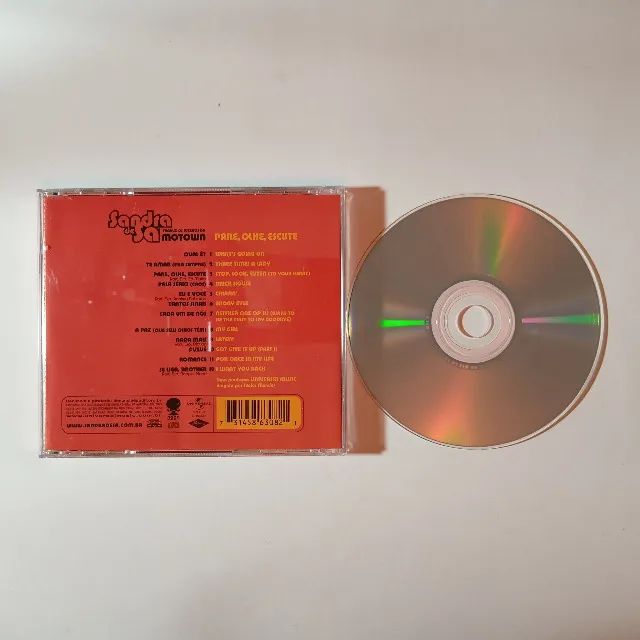 CD Sandra de Sá - Pare Olhe Escute - Foto 3