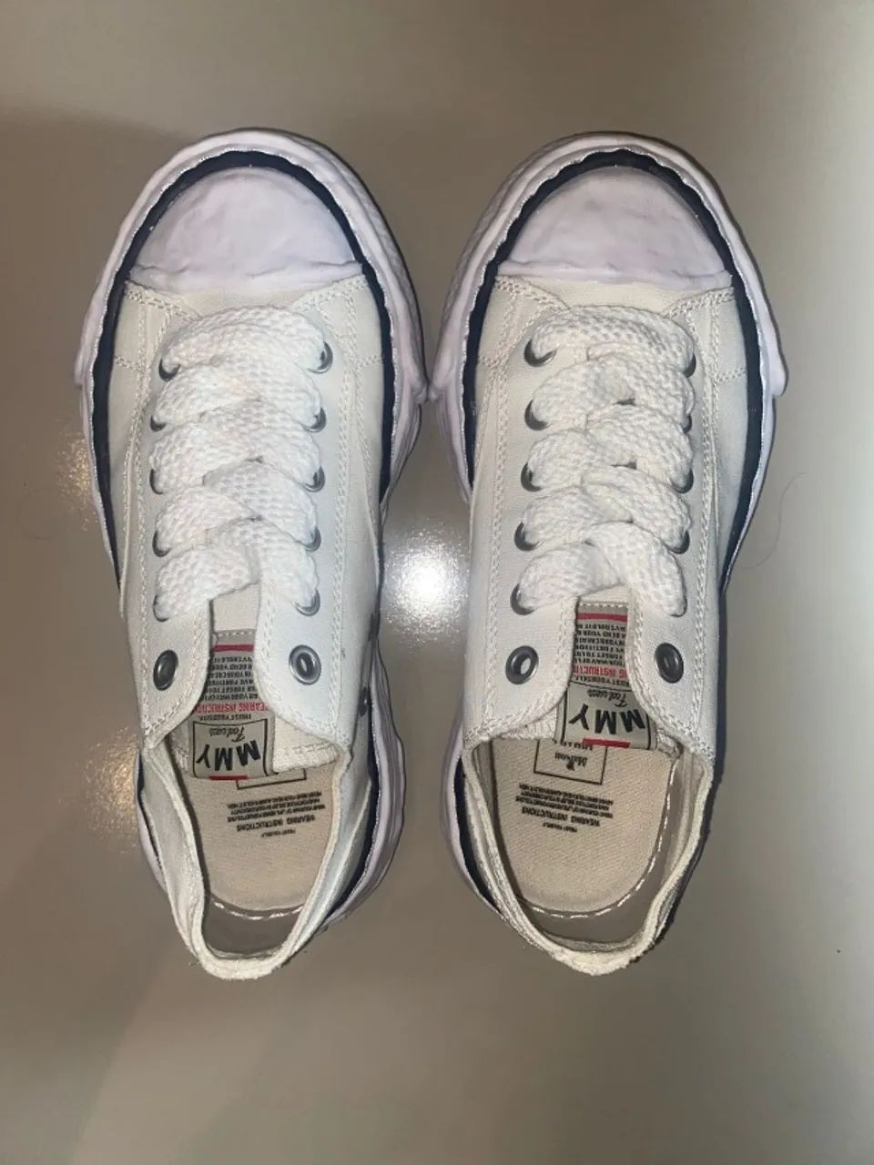 Tênis Maison Mihara Yasuhiro White - Foto 3