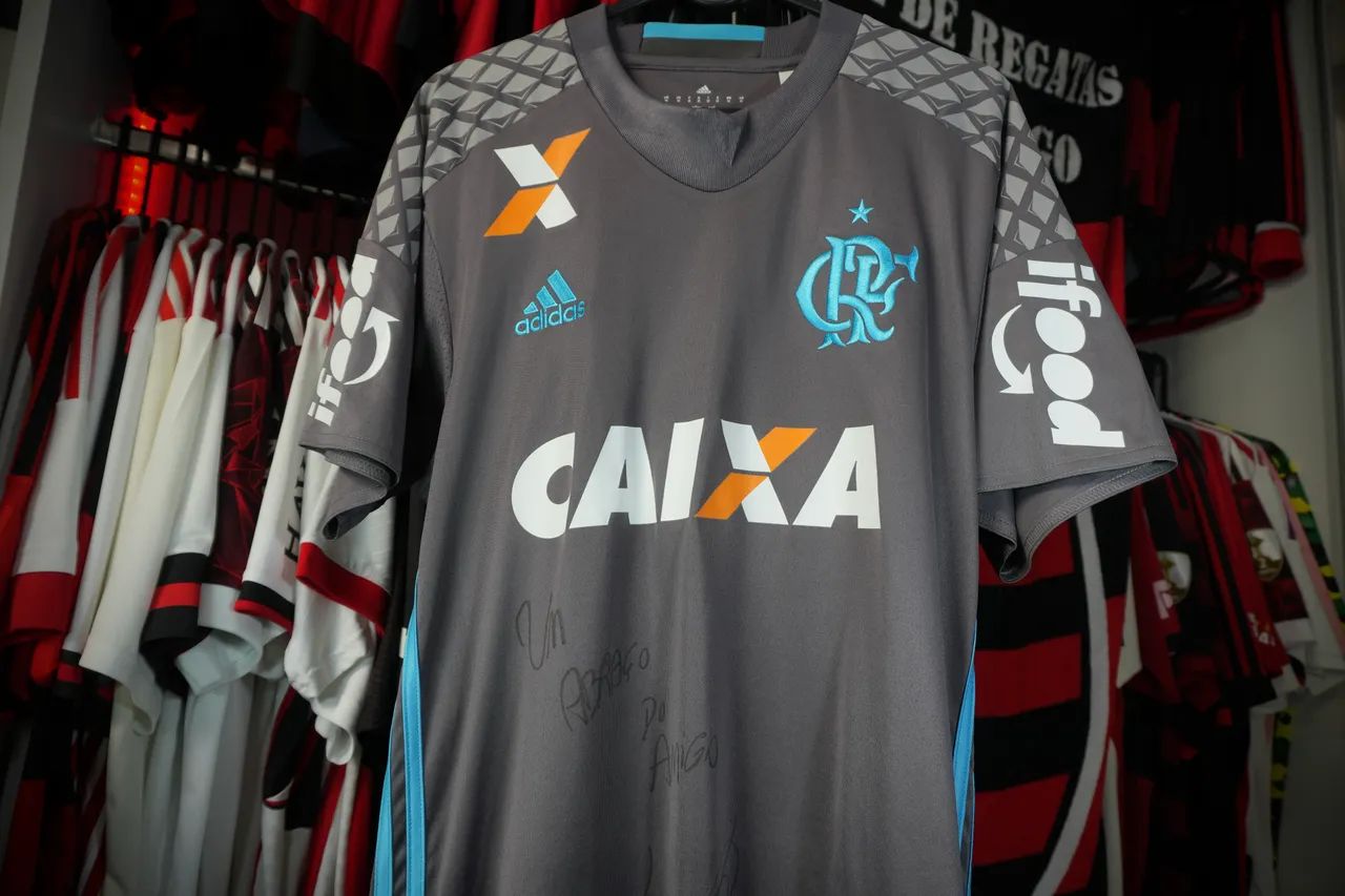 Camisa Flamengo goleiro Thiago - Foto 2