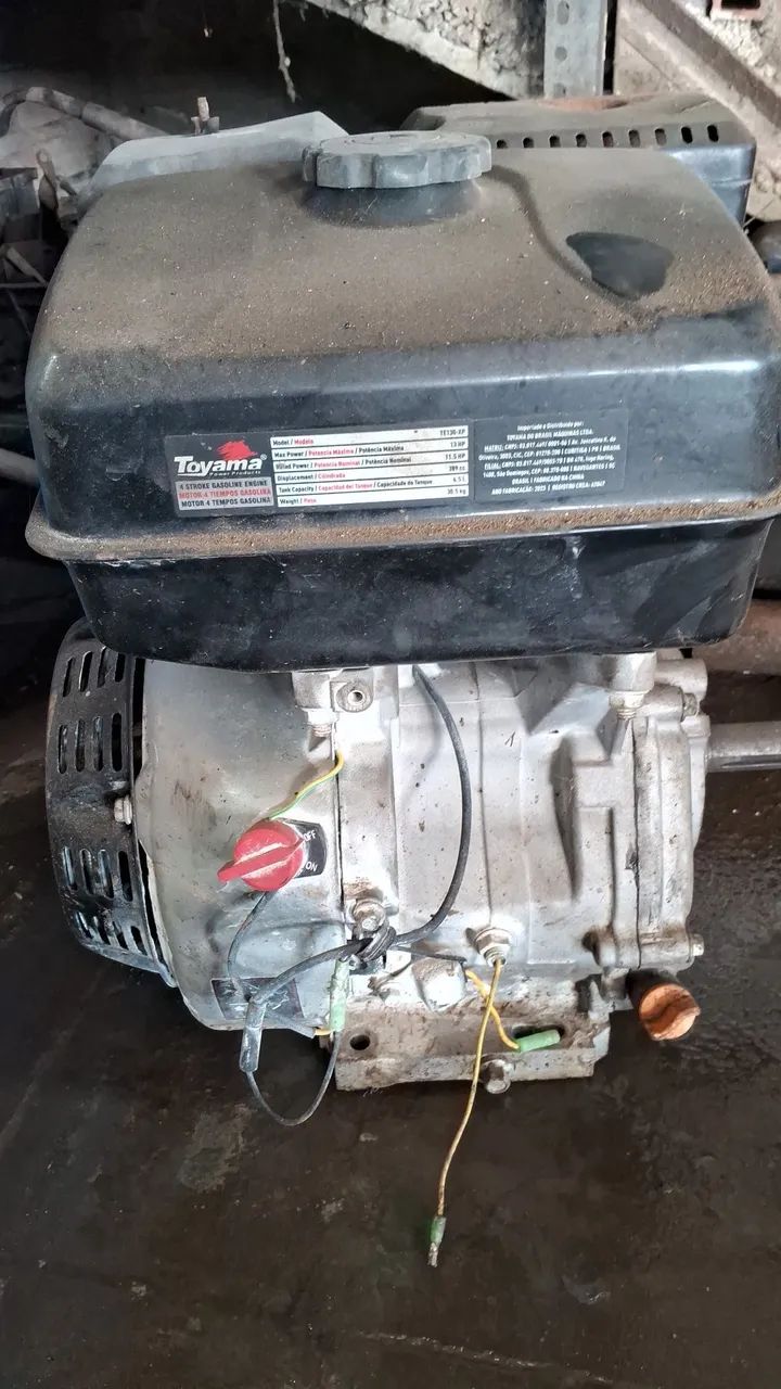 Motor Toyama 4 Tempos Gasolina 13cv