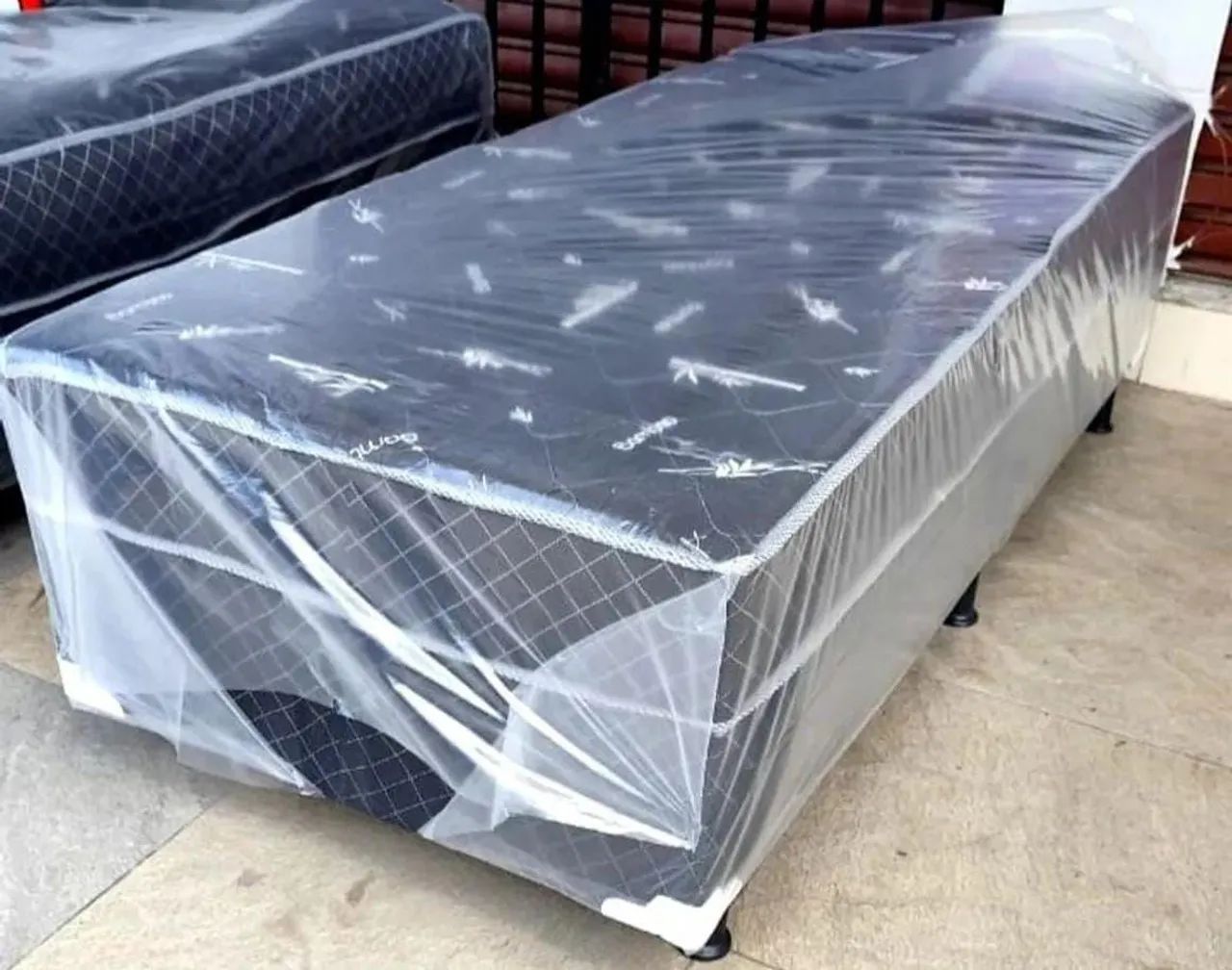 Cama Box Casal com Colchão conjugado, novos e frete grátis  - Foto 2