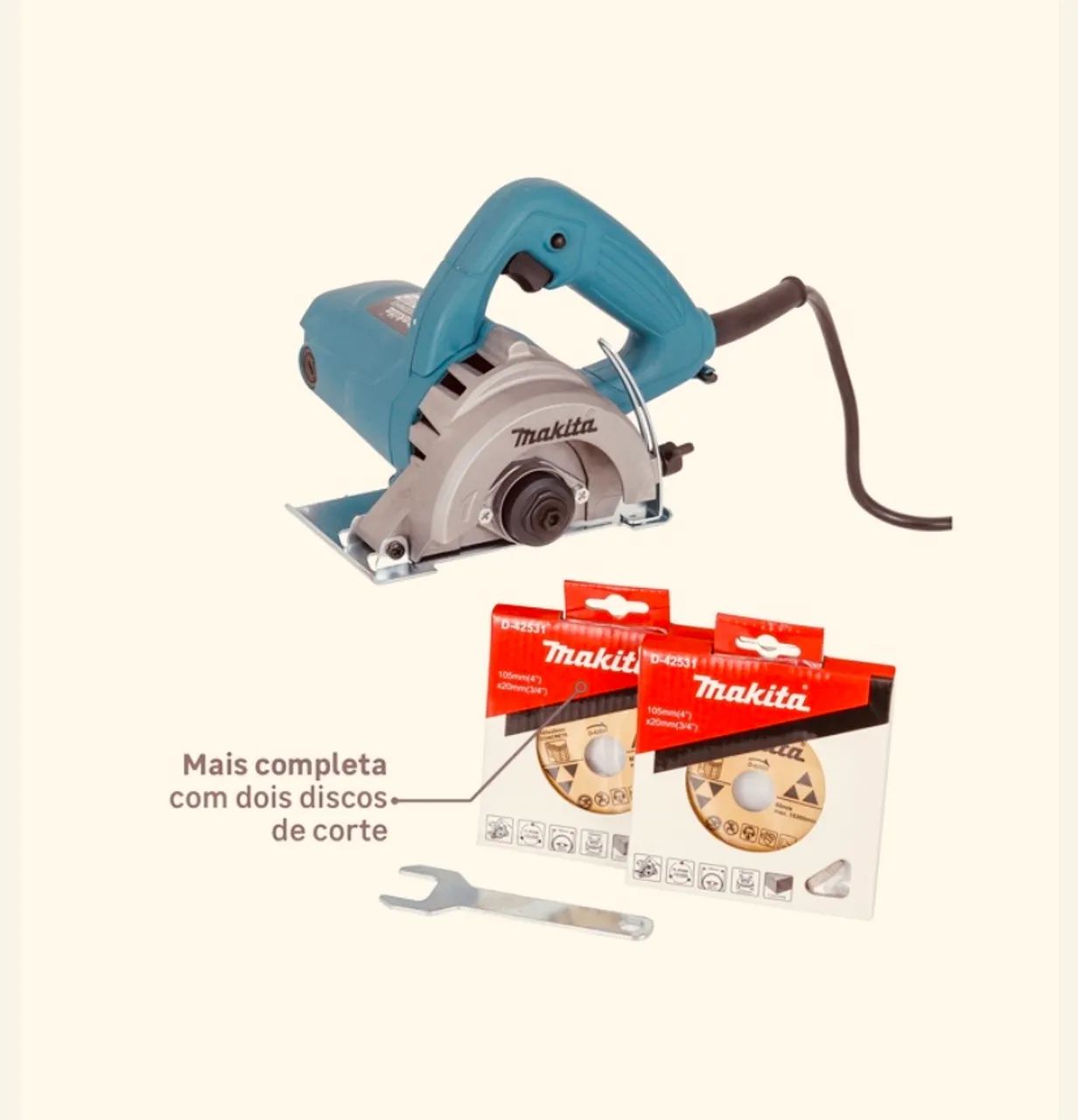 Serra mármore makita 4100NH3ZX2.1300W.127V. - Ferramentas de