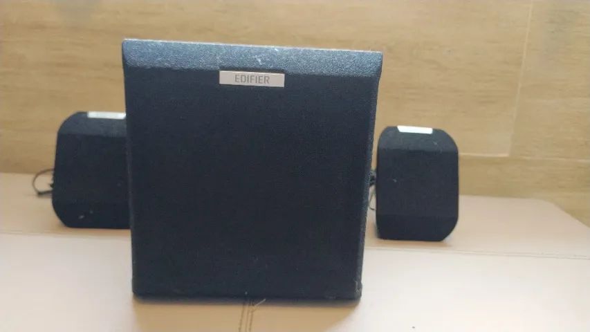Caixa de Som, home theater, Edifier X100B Multimidia Speaker com Subwoofer