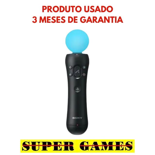 Controle Move PS3 e PS4, Loja física desde 2004, Próximo ao Metrô.
